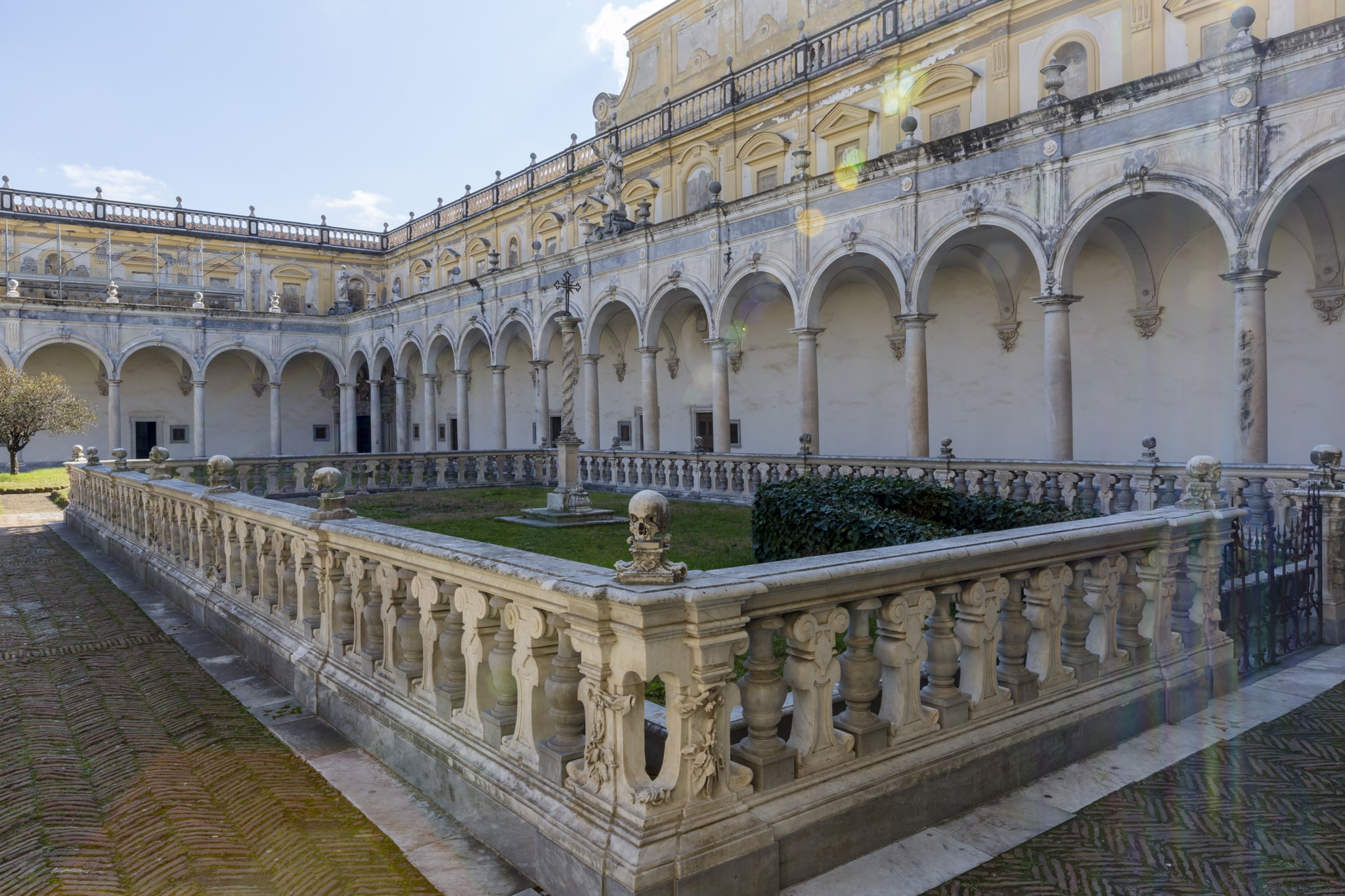 partenope in tour certosa di san martino